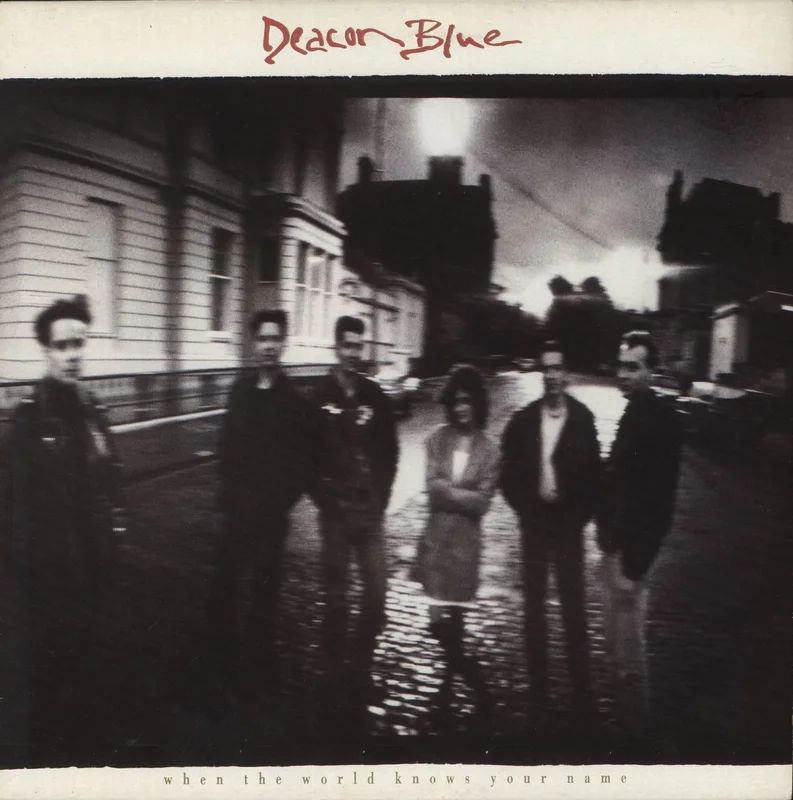 Deacon Blue When The World Knows Your Name - Gatefold - Promo Stamped UK Promo Vinyl LP
