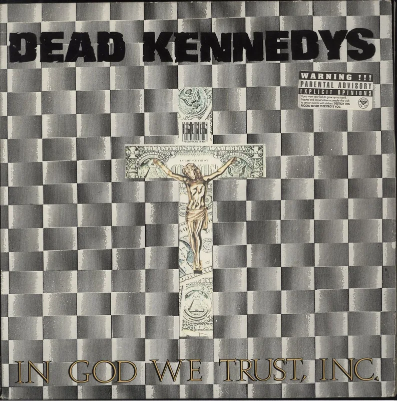 Dead Kennedys In God We Trust, Inc UK 12" vinyl