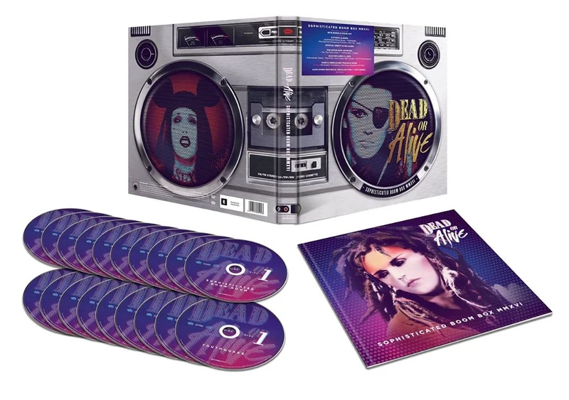 Dead Or Alive Sophisticated Boom Box MMXVI UK Cd album box set