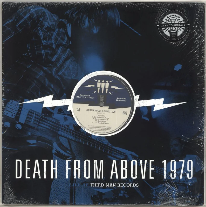 Death From Above 1979 Live At Third Man Records US Vinyl LP