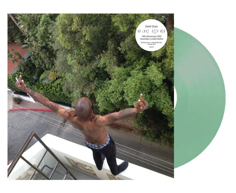 Death Grips No Love Deep Web (Limited Edition, Coke Bottle Clear Vinyl, Indie Exclusive, Anniversary Edition)