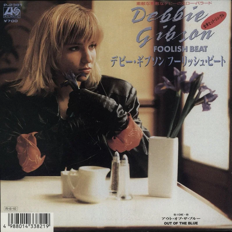 Debbie Gibson Foolish Beat Japanese 7" vinyl
