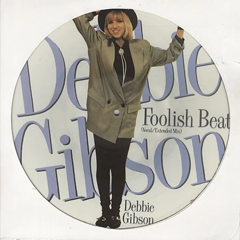 Debbie Gibson Foolish Beat UK 12" picture disc