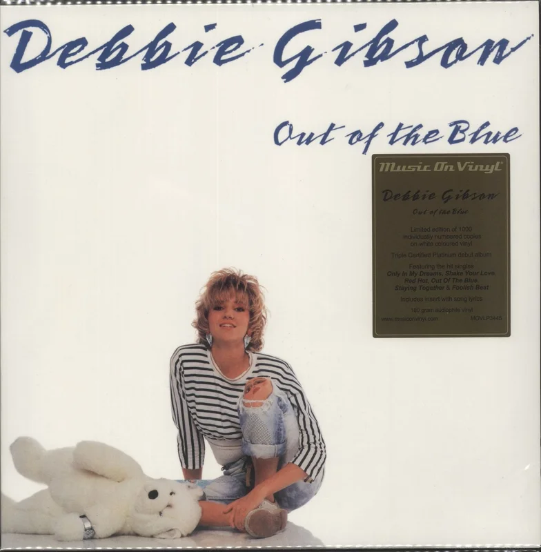 Debbie Gibson Out Of The Blue - 180gm White Vinyl UK Vinyl LP