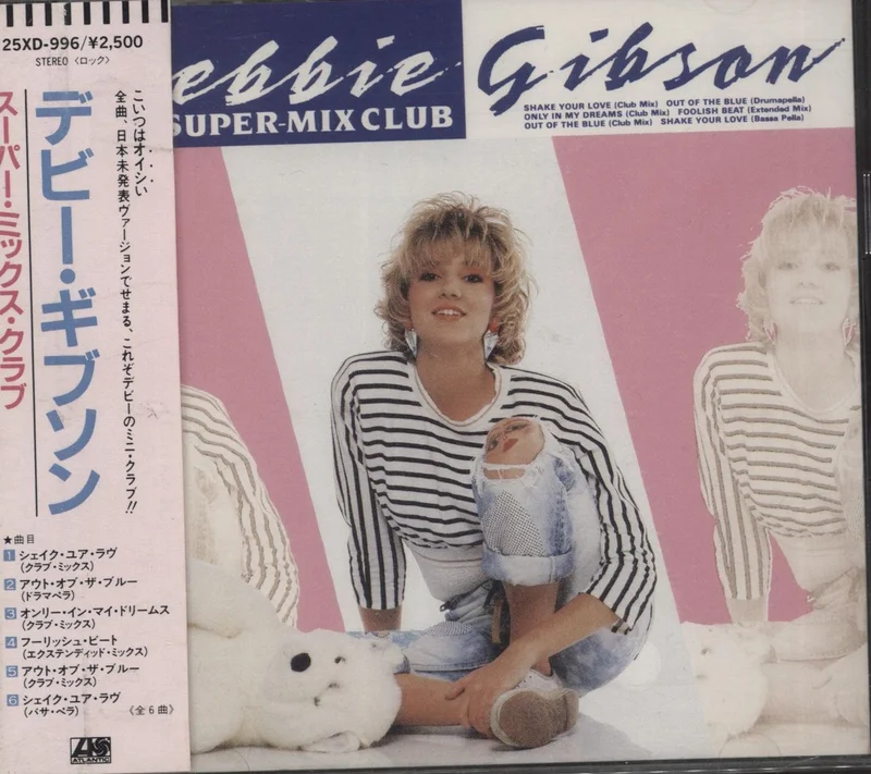 Debbie Gibson Super-Mix Club + obi Japanese CD album