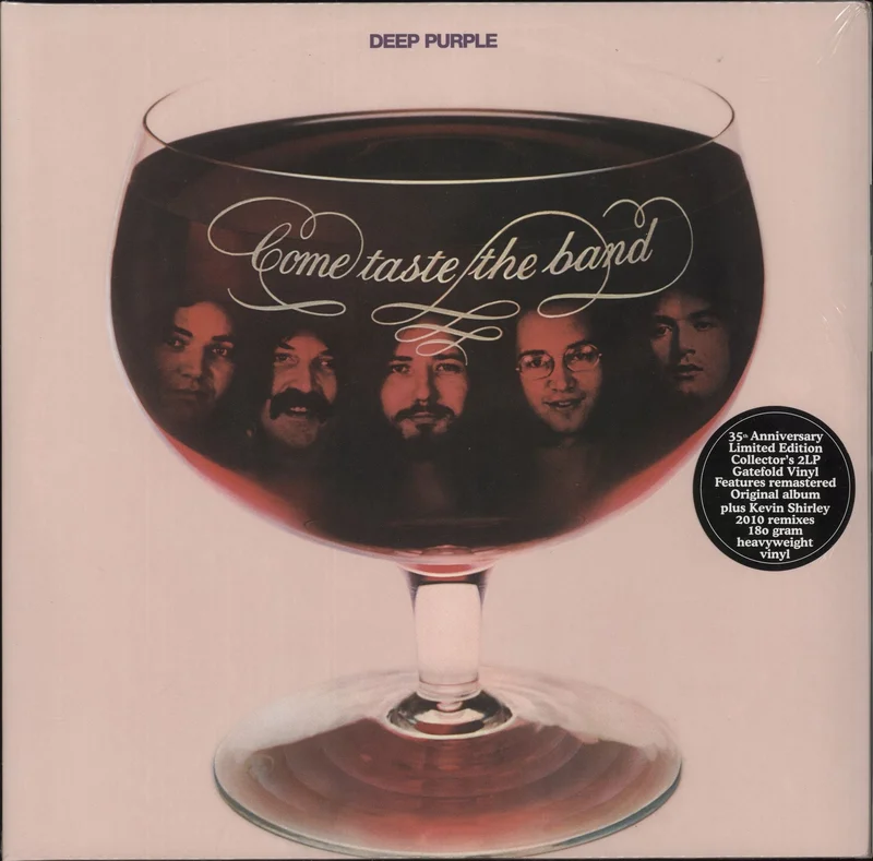 Deep Purple Come Taste The Band - 180gm - sealed + Hype & Promo Sticker UK 2-LP vinyl set