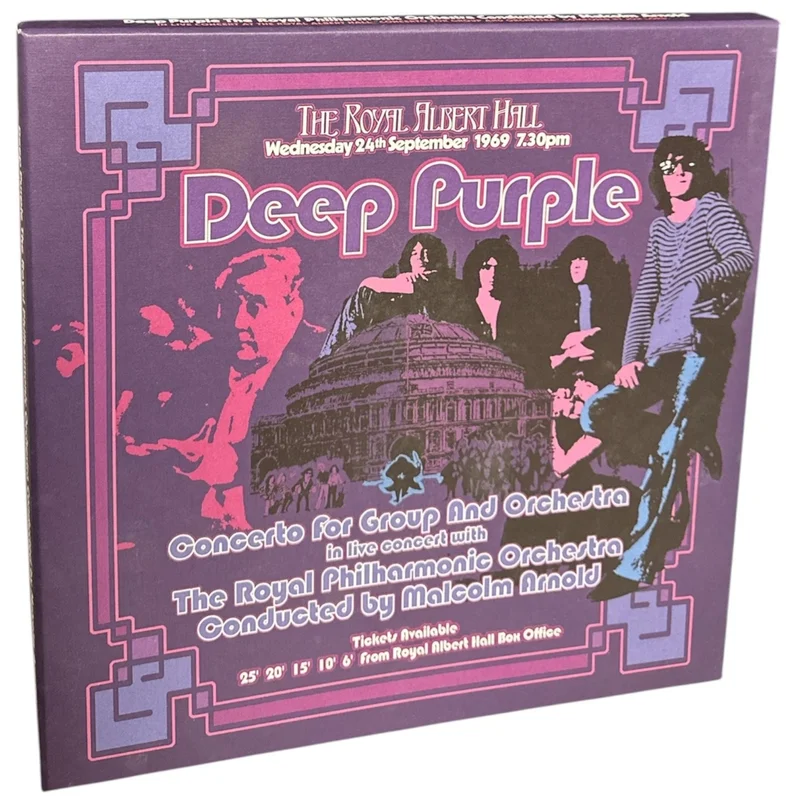 Deep Purple Concerto For Group And Orchestra UK Vinyl box set