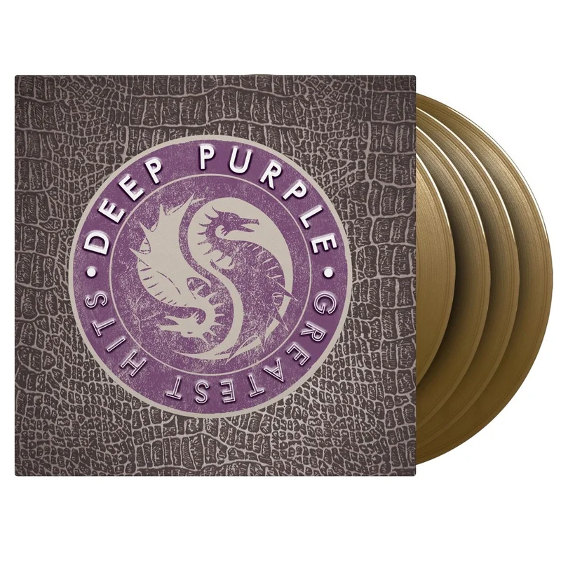 Deep Purple Greatest Hits - 180 Gram Gold Vinyl - Deluxe Numbered Slipcase - Sealed UK 4-LP vinyl set