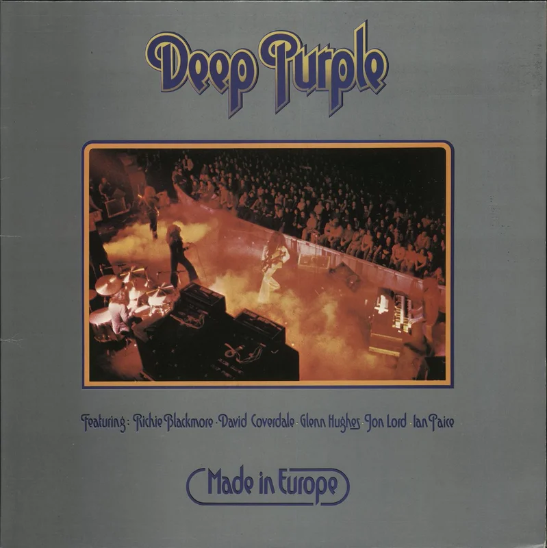 Deep Purple Made In Europe - 2nd UK Vinyl LP