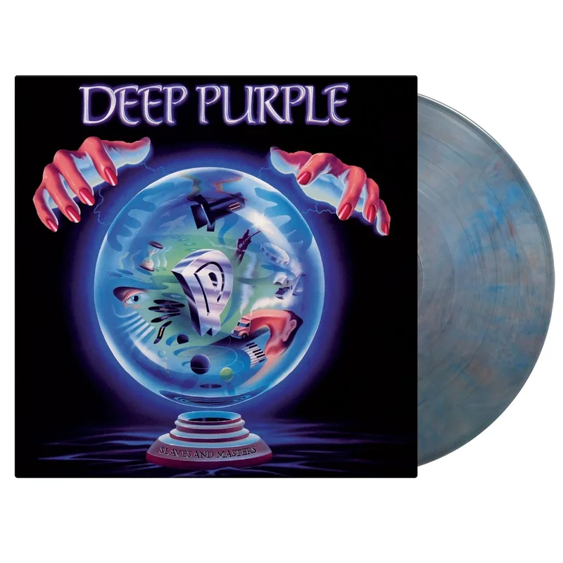 Deep Purple Slaves And Masters - Translucent Blue & Purple Marbled Vinyl 180 Gram - Numbered Edition UK Vinyl LP
