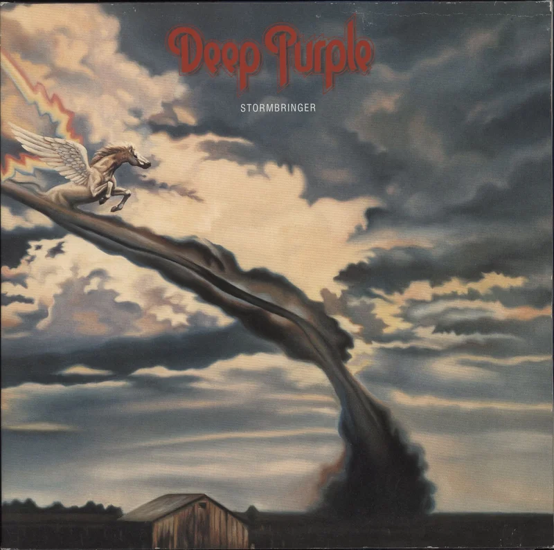Deep Purple Stormbringer - 35th Anniversary Edition - Promo Stickered UK Promo 2-LP vinyl set