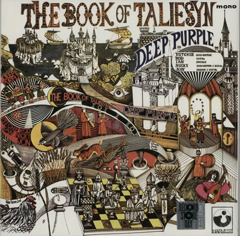 Deep Purple The Book Of Taliesyn - RSD 15 - White Vinyl UK Vinyl LP