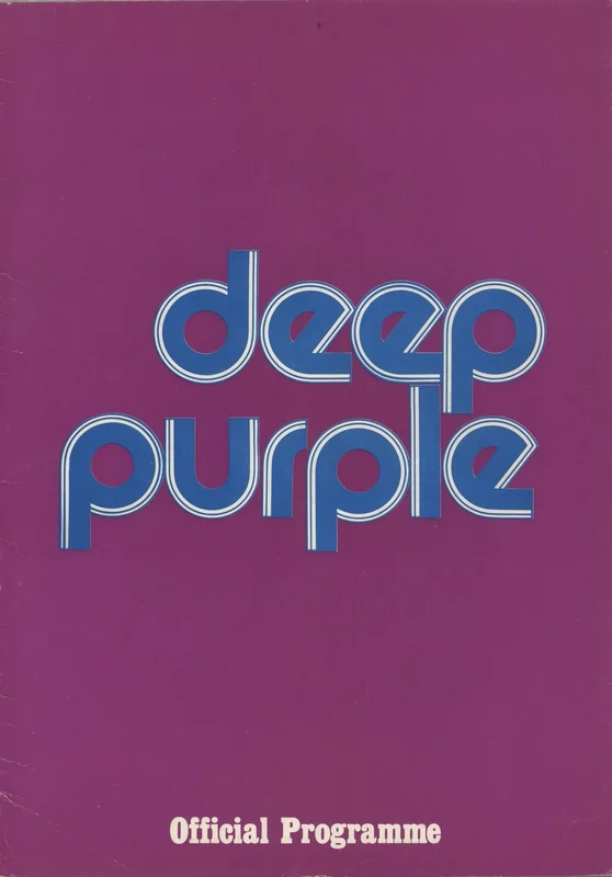 Deep Purple USA Tour 1976 US Tour programme
