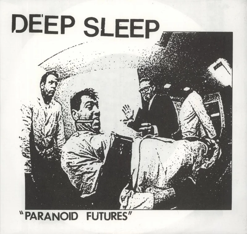 Deep Sleep Paranoid Futures - White Vinyl US 7" vinyl