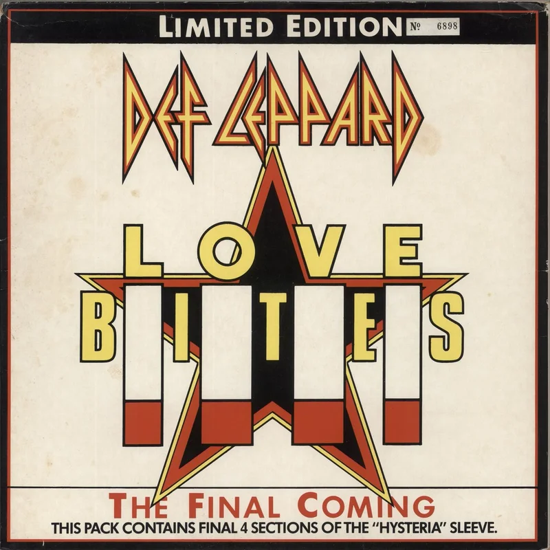 Def Leppard Love Bites - Box Set - EX UK Vinyl box set