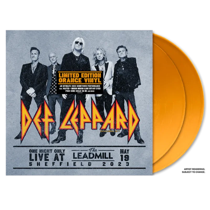 Def Leppard One Night Only: Live At The Leadmill 2023 (Limited Edition, Orange Colored Vinyl) (2 Lp's)