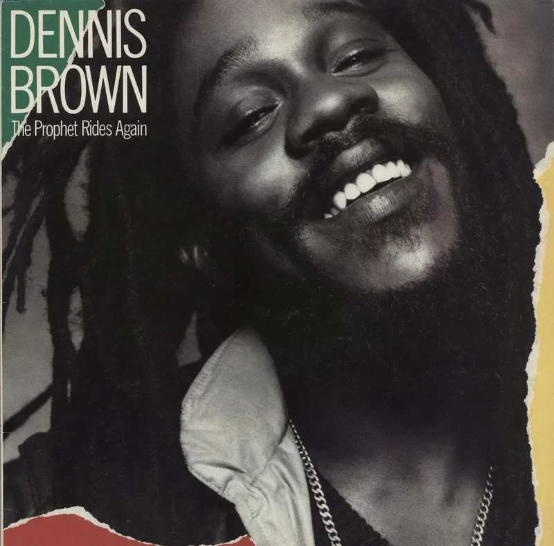 Dennis Brown The Prophet Rides Again - Gold Stamp UK Vinyl LP