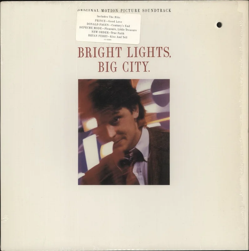 Depeche Mode Bright Lights, Big City - Glitter Mix - Shrink US Vinyl LP