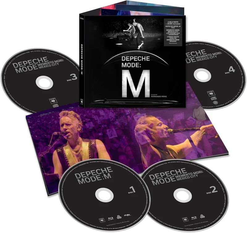 Depeche Mode Depeche Mode: M - 2CD & 2 Blu-Ray Edition - Sealed UK 4-CD set