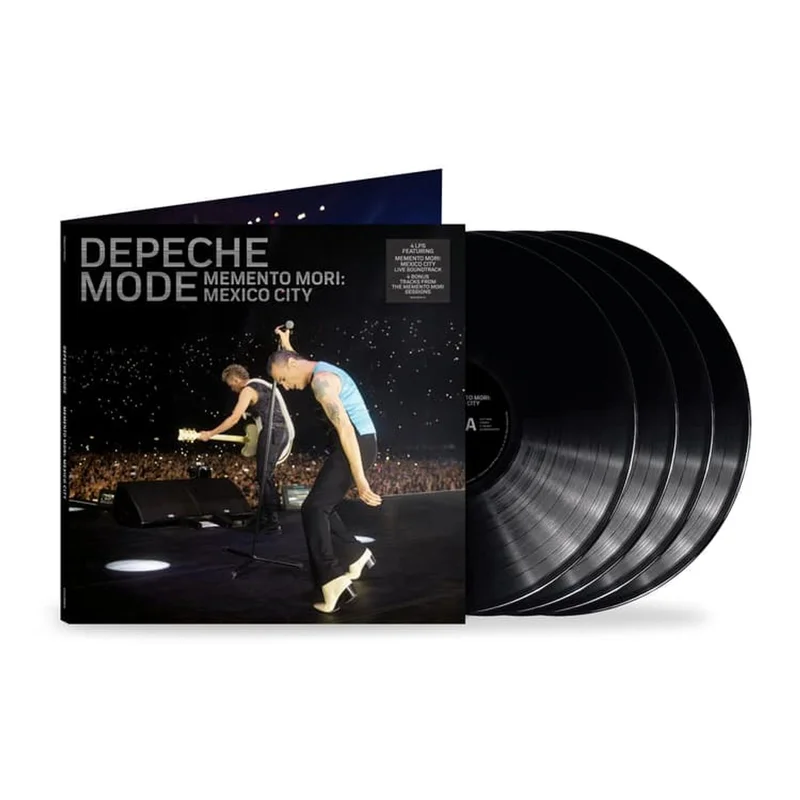 Depeche Mode Memento Mori: Mexico City - Black Vinyl - Sealed UK 4-LP vinyl set
