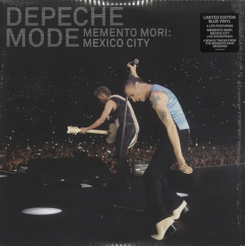 Depeche Mode Memento Mori: Mexico City - Blue Vinyl - Sealed US 4-LP vinyl set