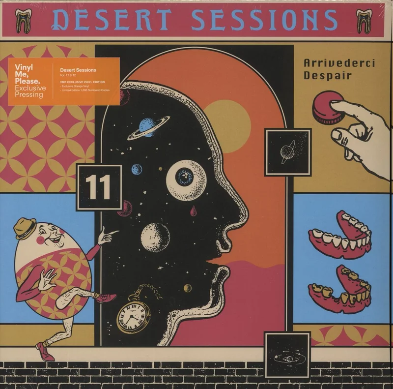Desert Sessions Desert Sessions 11 & 12 - Orange Vinyl - Sealed US Vinyl LP