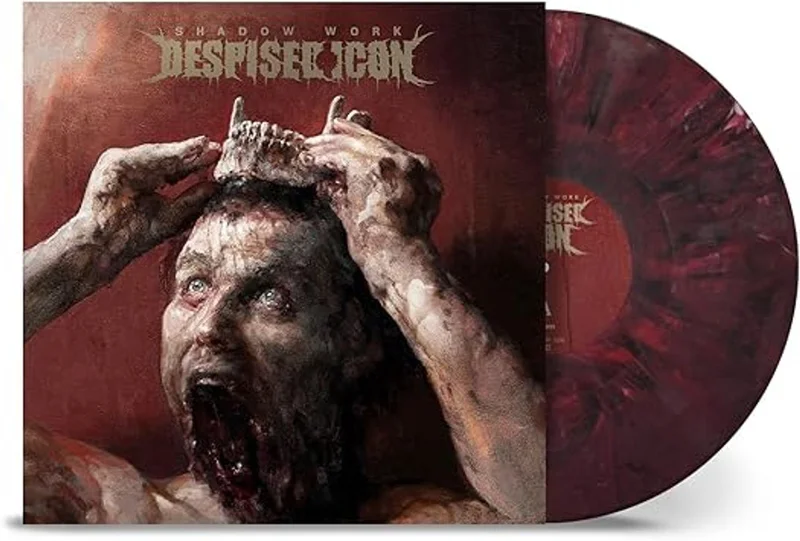 Despised Icon Shadow Work - Red, Black & White Marbled Vinyl - Sealed UK Vinyl LP