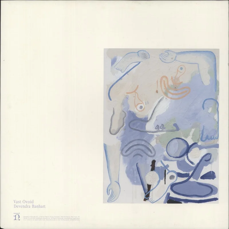 Devendra Banhart Vast Ovoid - White Vinyl UK 12" vinyl