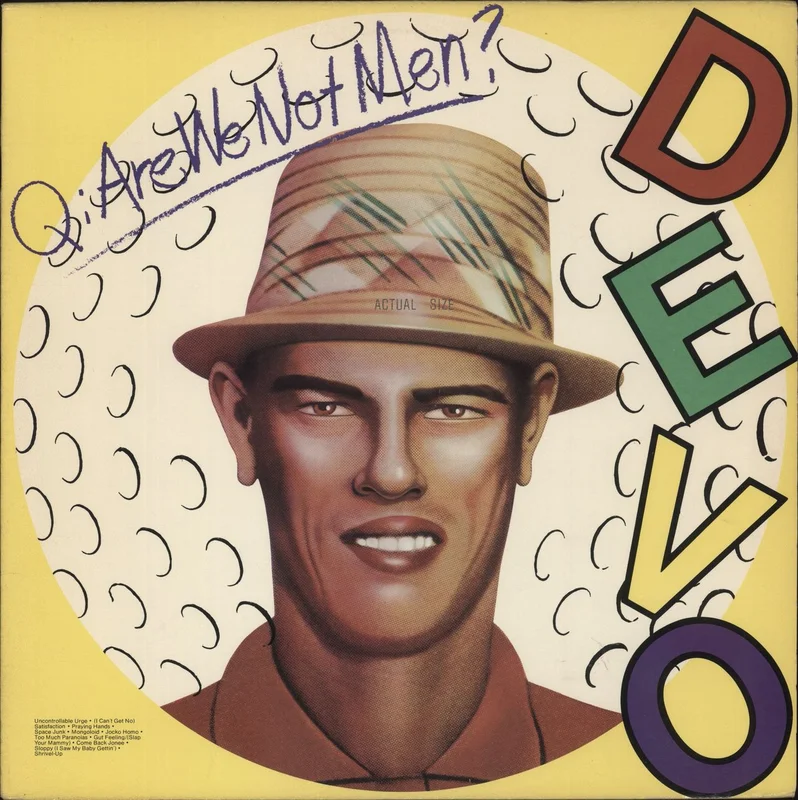 Devo Q: Are We Not Men? A: We Are Devo! - EX US Vinyl LP