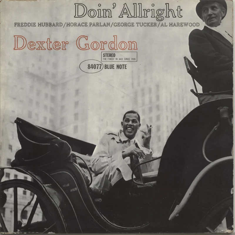 Dexter Gordon Doin' Allright - NY US Vinyl LP