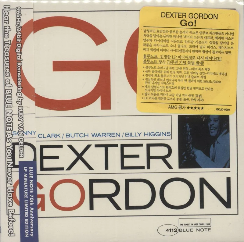 Dexter Gordon Go! Korean CD album