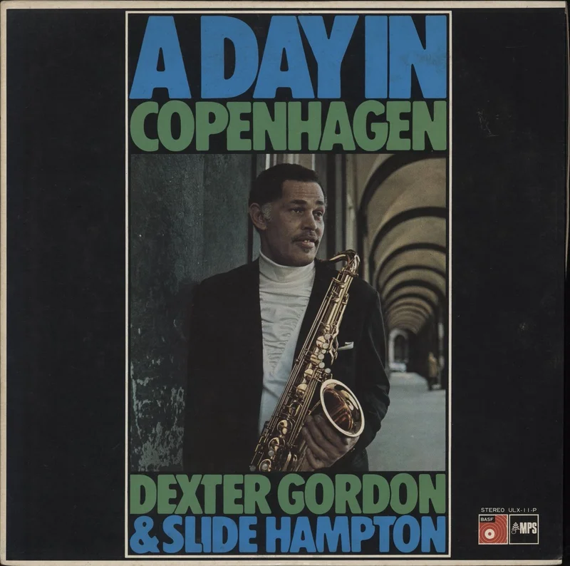 Dexter Gordon & Slide Hampton A Day In Copenhagen Japanese Promo Vinyl LP