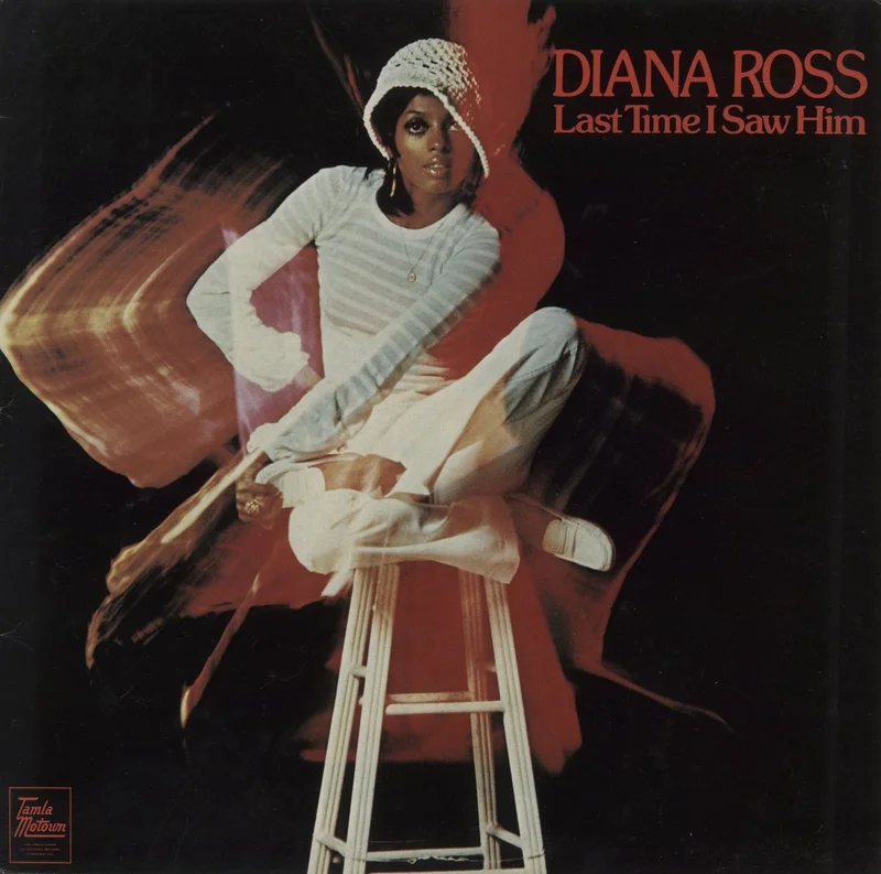 Diana Ross Last Time I Saw Him UK Vinyl LP