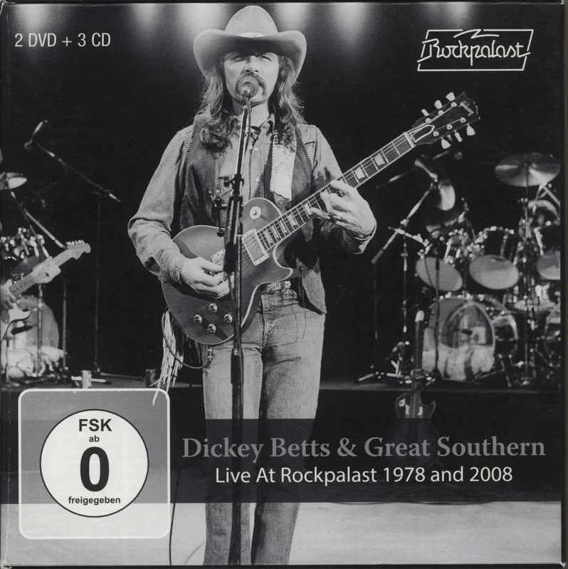 Dickey Betts Live At Rockpalast 1978 And 2008 German 5-CD set