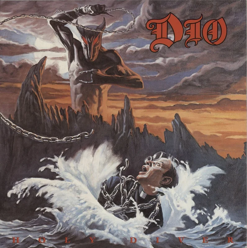 Dio Holy Diver - EX Dutch Vinyl LP