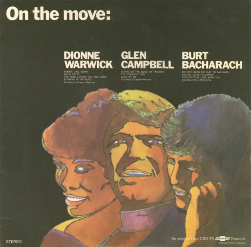 Dionne Warwick, Glen Campbell, Burt Bacharach - On The Move