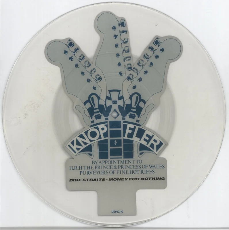 Dire Straits Money For Nothing - Uncut Test Pressing UK Uncut picture disc
