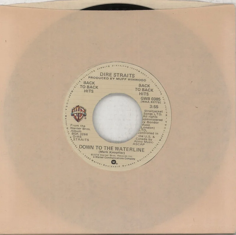 Dire Straits Sultans Of Swing US 7" vinyl