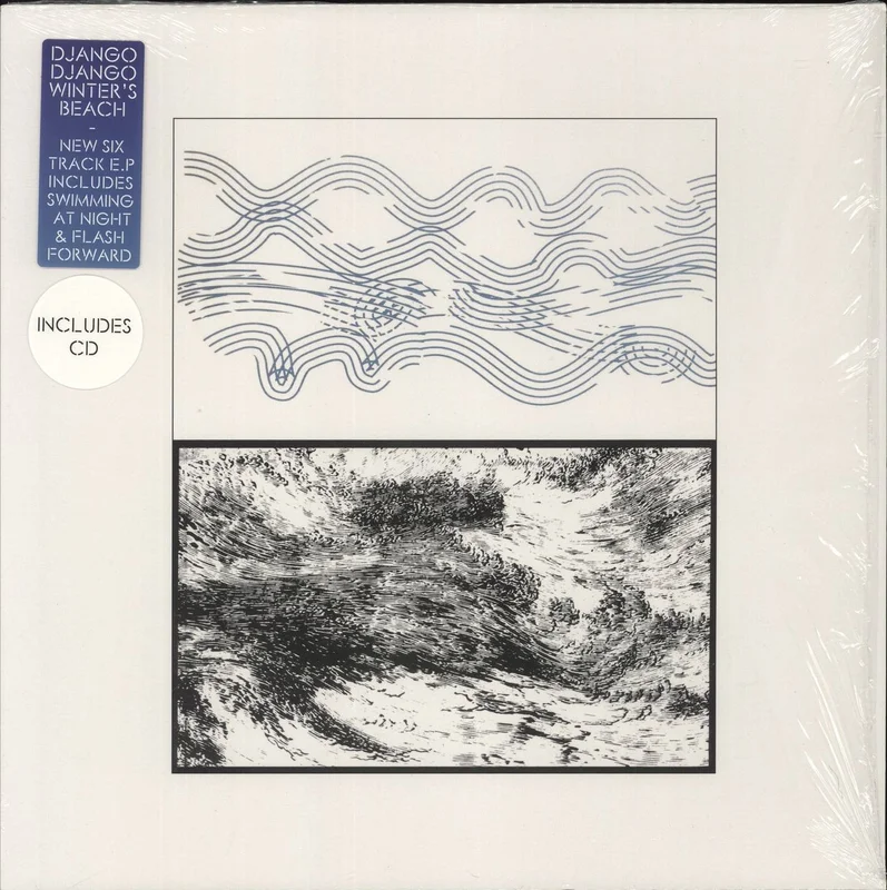 Django Django Winter's Beach E.P. + Bonus CD French 12" vinyl