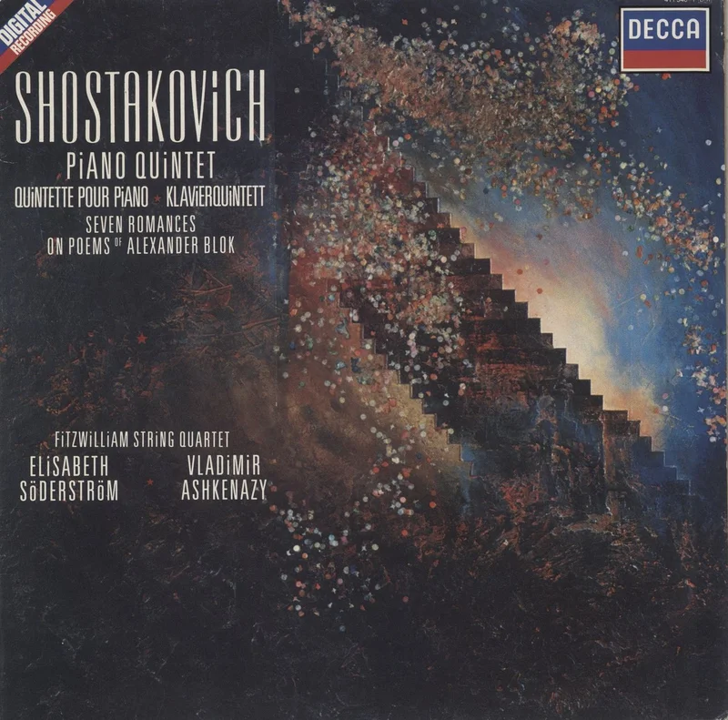 Dmitri Shostakovich Shostakovich: Piano Quintet - Seven Romances On Poems Of Alexander Blok Dutch Vinyl LP