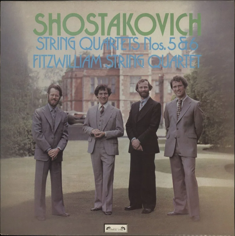 Dmitri Shostakovich Shostakovich: String Quartets Nos. 5 & 6 UK Vinyl LP
