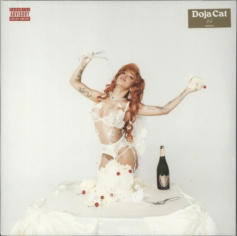 Doja Cat Vie - Acts Of Service Edition - Pink Marble Vinyl - Sealed UK 2-LP vinyl set