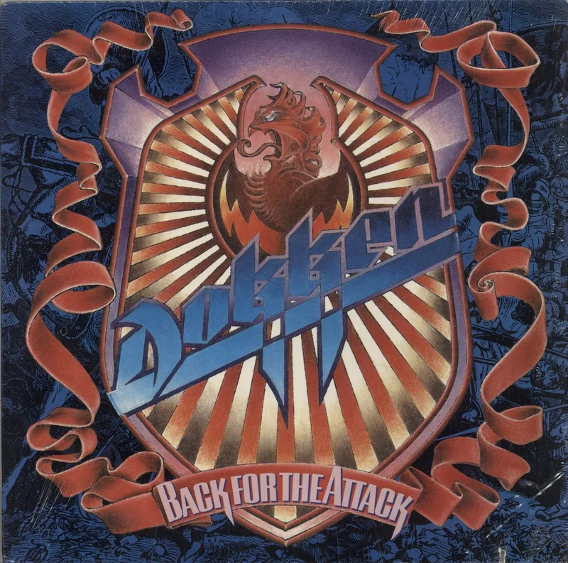 Dokken Back For The Attack - Shrink US Vinyl LP