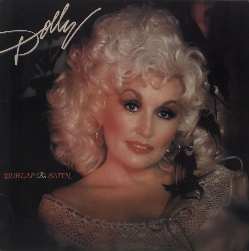 Dolly Parton Burlap & Satin US Vinyl LP