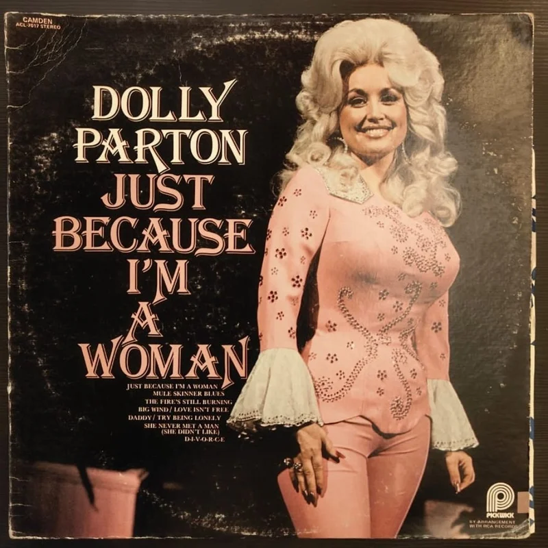 Dolly Parton  Just Because I'm A Woman (Used Vinyl - VG+) NJ Marketplace