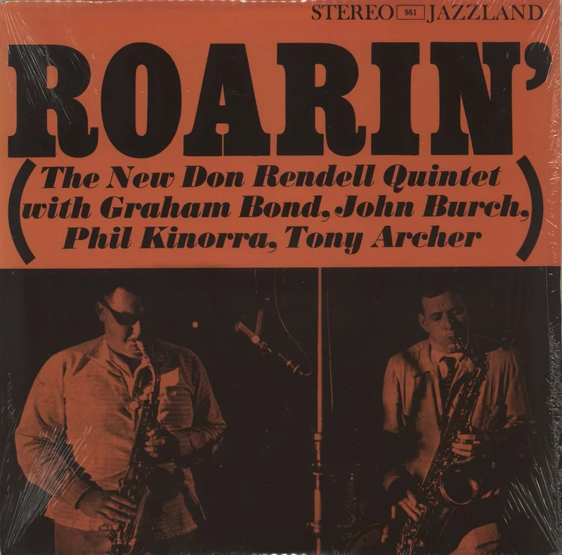 Don Rendell & Ian Carr Roarin' - Shrink US Vinyl LP
