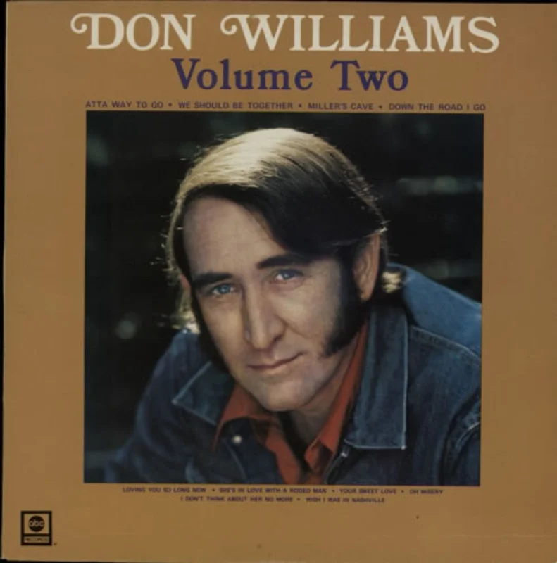 Don Williams Don Williams Volume Two UK Vinyl LP