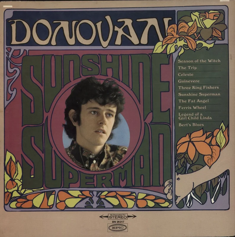 Donovan Sunshine Superman - 1st German Vinyl LP