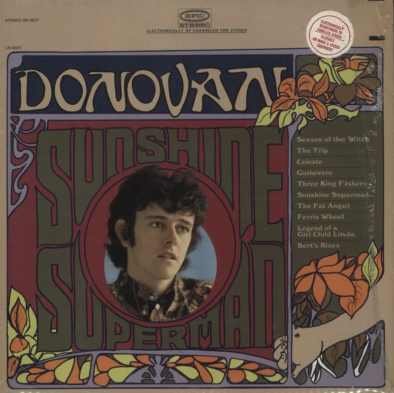 Donovan Sunshine Superman - shrink US Vinyl LP
