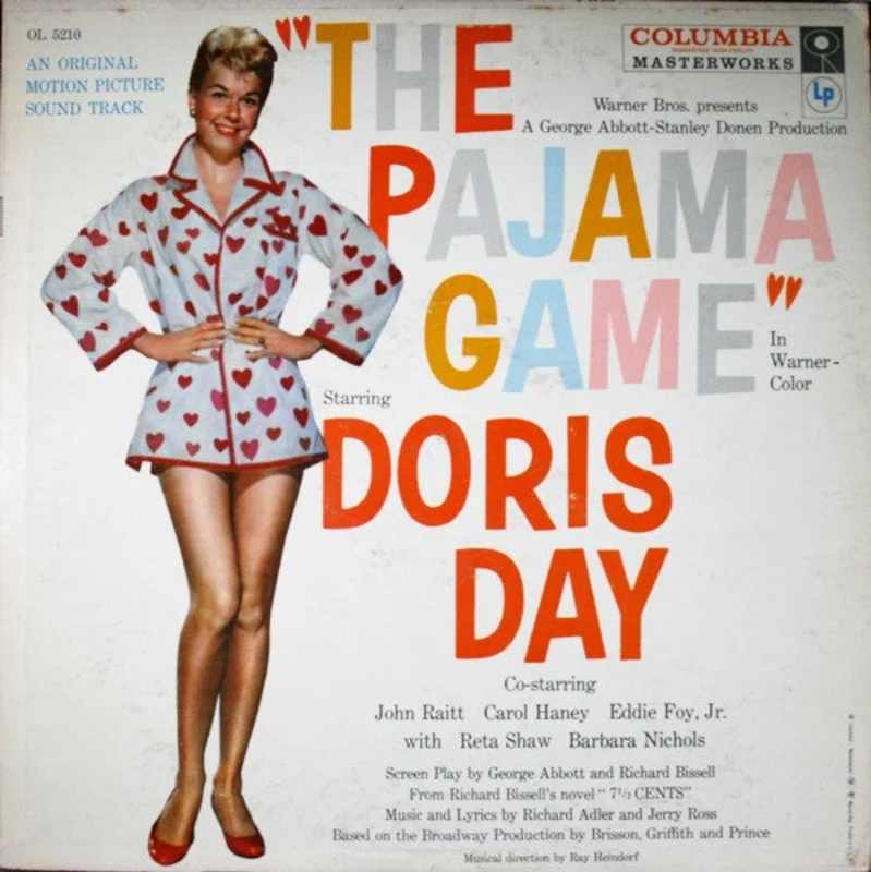 Doris Day, John Raitt, Eddie Foy, Jr., Carol Haney - Original Motion Picture Sound Track "The Pajama Game"
